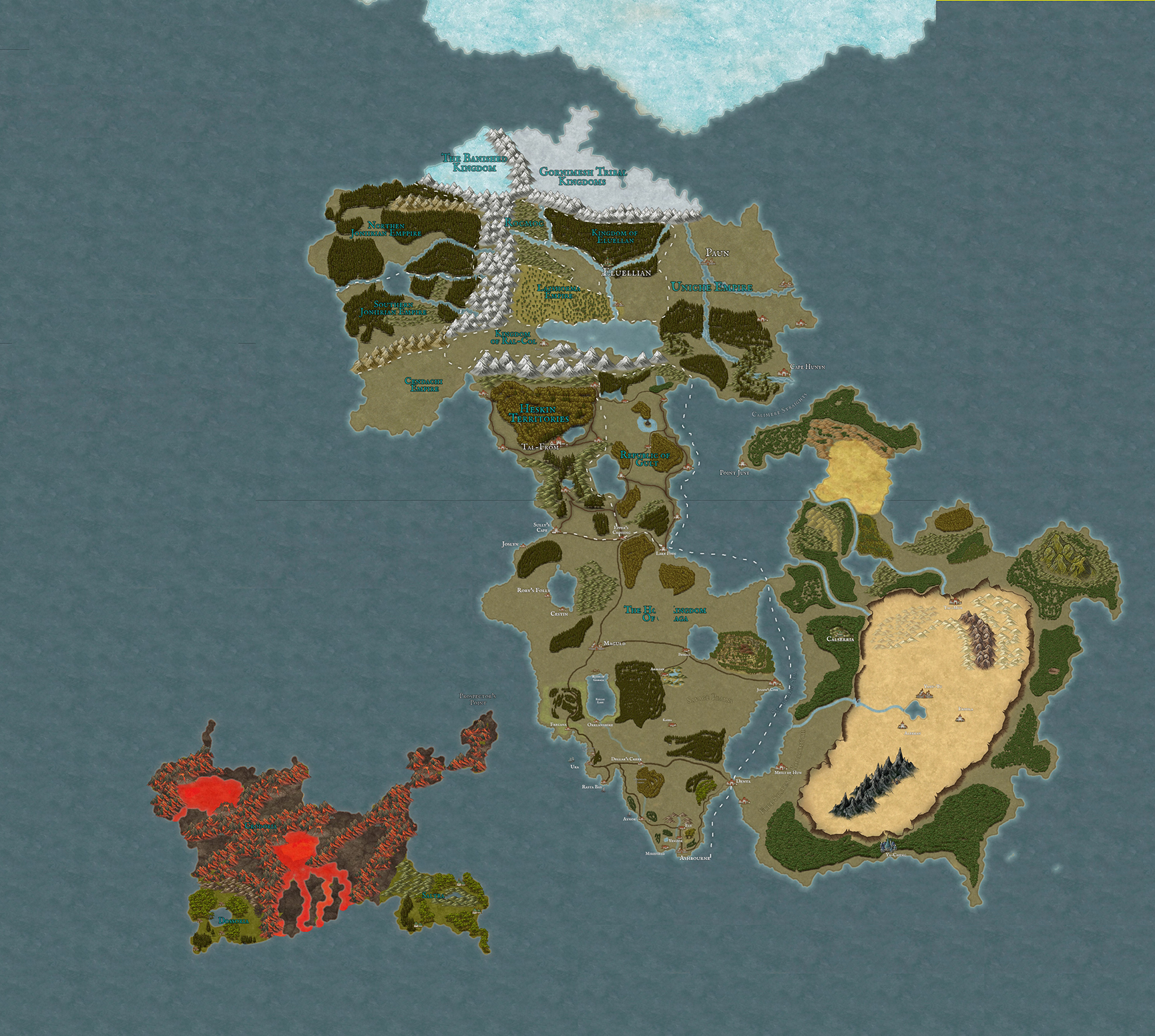 froltoil Map